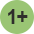 plus one